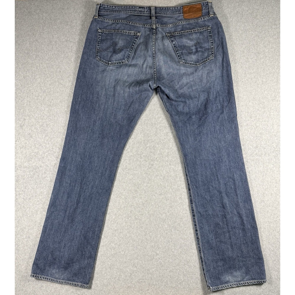 AG Adriano Goldschmied The Protege Straight Leg Jeans Men 38x34 Made in USA - Picture 2 of 10